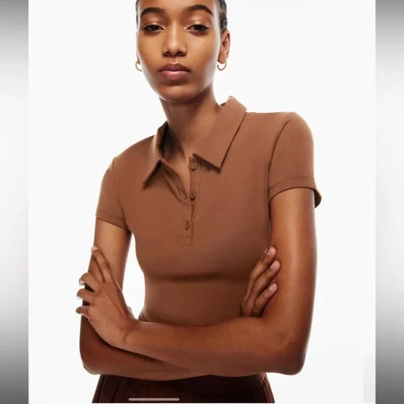 TNA Chill Match Polo - NWT - Picture 3 of 11